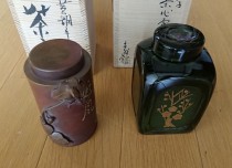 茶入れ 二点