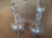 オールドバカラ　デキャンタ一対